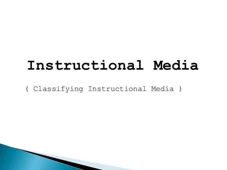 classification-of-instructional-media