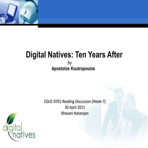 Educ 9701 digital natives