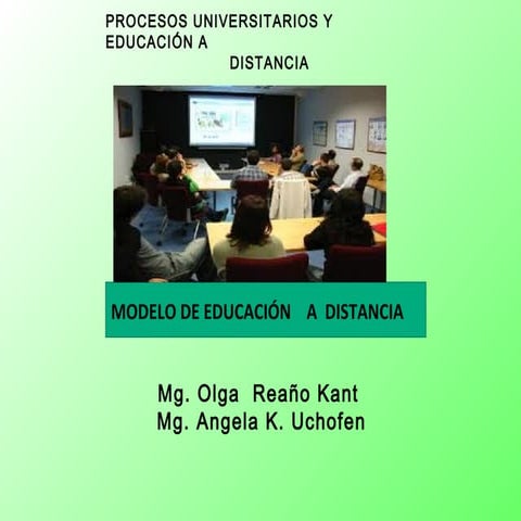 Recursos didácticos de la Educación a Distancia