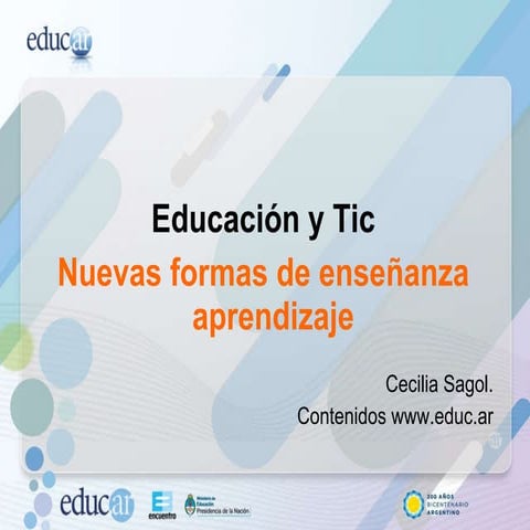 Nuevas formas de enseñanza aprendizaje