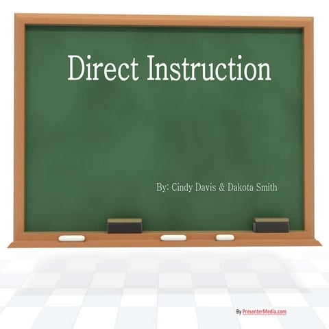 Powerpoint-Direct Instruction