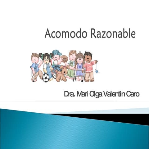 Lista de acomodos razonables educacion especial | PDF