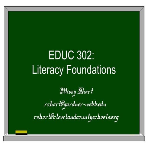 M. Short - CCC Online Class