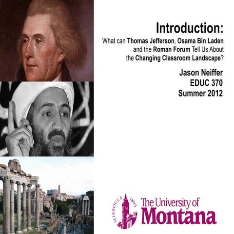 EDUC370 SU12 1.1 Introduction Lecture
