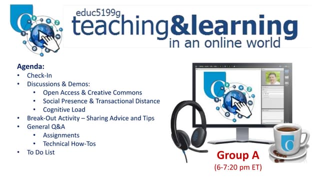 EDUC 5199 G S17 - Week 3 (Monday, July 10)