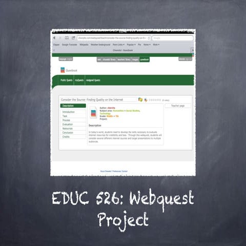 Educ 526 presentation