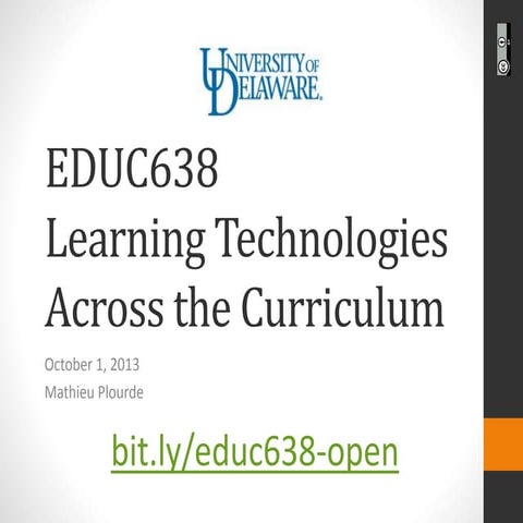 EDUC638 Openness in Education