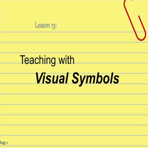 Teaching with Visual Symbols | PPTX