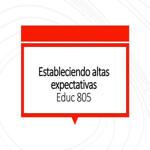 LIDERAZGO INSTRUCCIONAL_Altas Expectativas