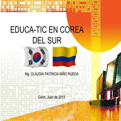 Educa tic en corea del sur