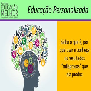 EDUCAÇÃO PERSONALIZADA - saiba o qu...
