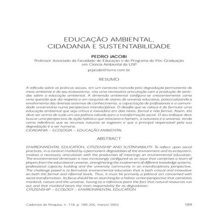 Educa%c3%a7%c3%a3o+ambiental%2 c+cidadania+e+sustentabil%ef%bf%bd%ef%bf ...
