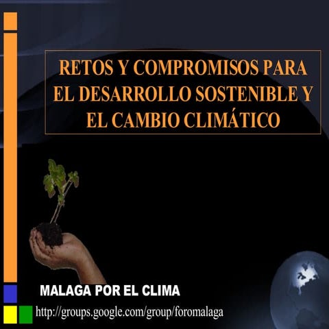Educación Ambiental y Cambio Climático