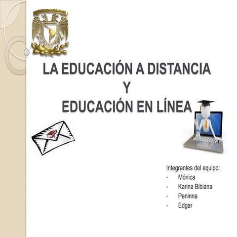 Educación a distancia y educación en línea
