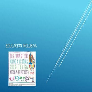 Ppt educación inclusiva | PDF