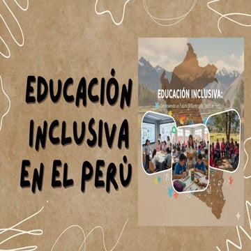 EDUCACIÓN INCLUSIVA en las intituciones educativas | PDF