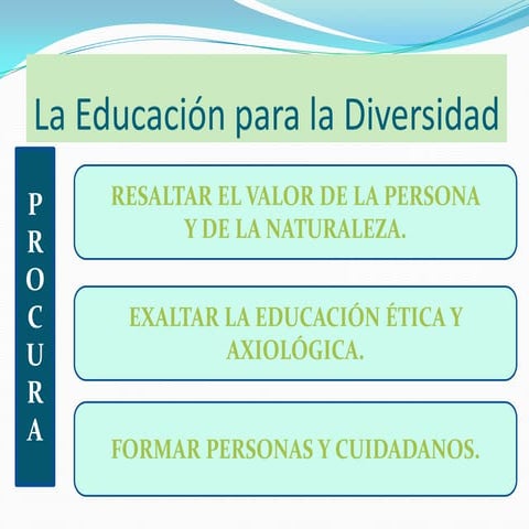 Una escuela en y para la diversidad | PDF