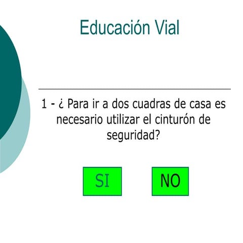 Educación vial