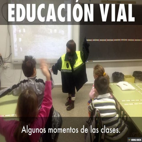 EDUCACIÓN VIAL