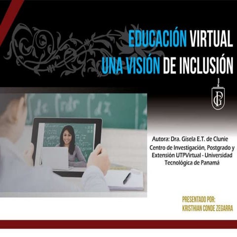 Educación virtual, una visión de inclusión