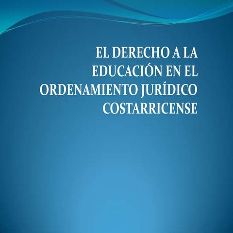 Educación y libertad de enseñanza