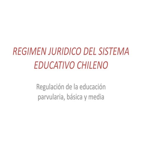 Ley general de educacion | PPT