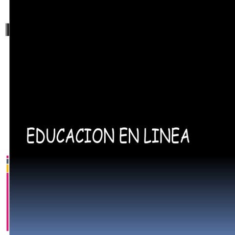 Educacion en linea