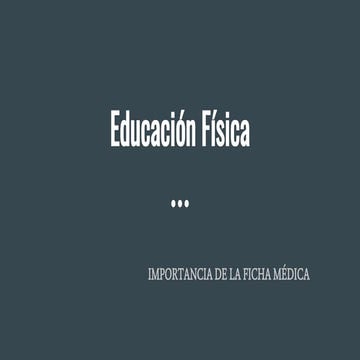 Educacion fisica