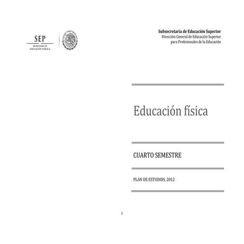 Programa de Educación Física 