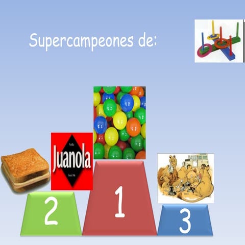 Educacion fisica podio  6ºa