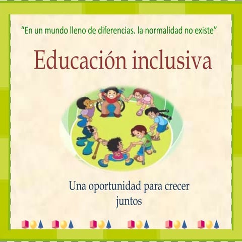 Educacion inclusiva