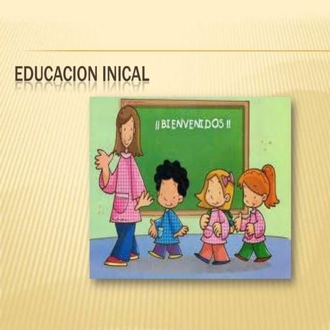 Educacion inical MSC
