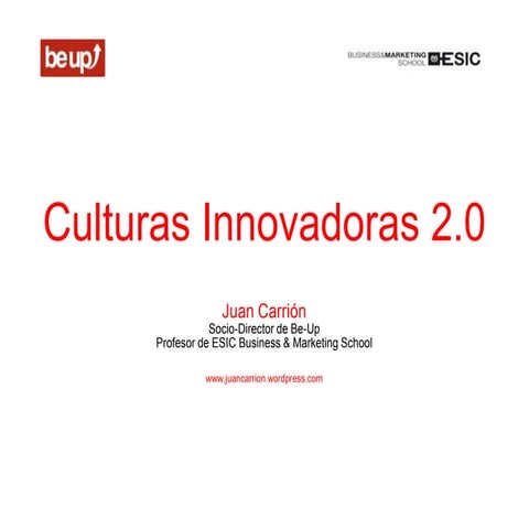 Culturas Innovadoras 2.0