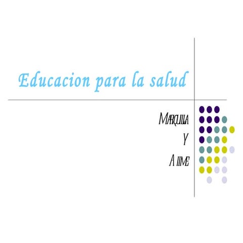 Educacion para la salud