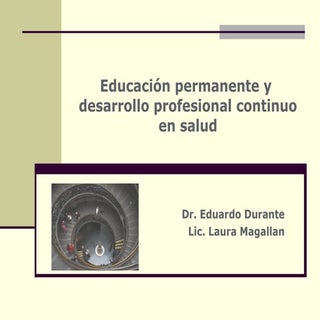 Educación permanente y desarrollo p...