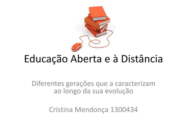 Educação Aberta e à Distância 