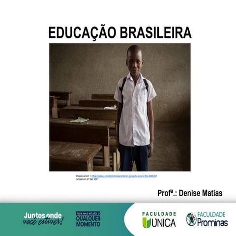 Estrutura do Sistema Educacional Brasileiro | PPTX