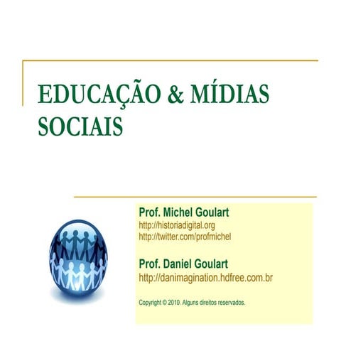 Educação e Mídias Sociais