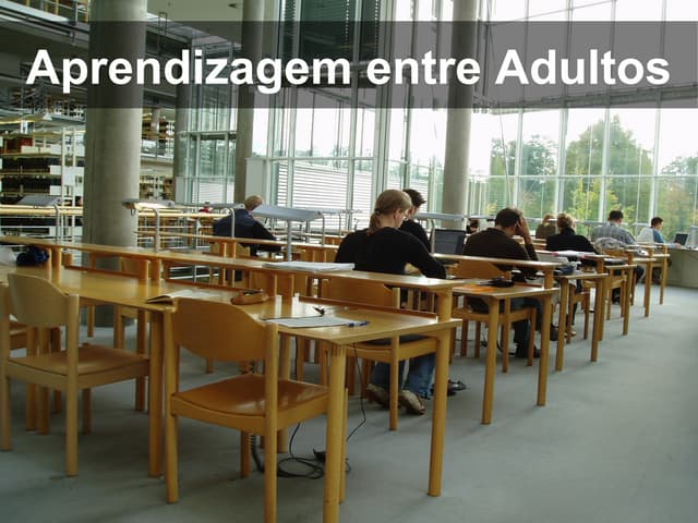 Educação entre Adultos