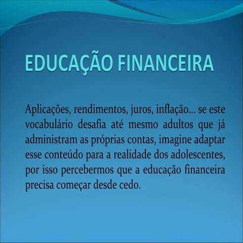 Educação Financeira