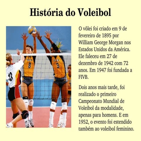 Educação Física - Voleibol | PPT
