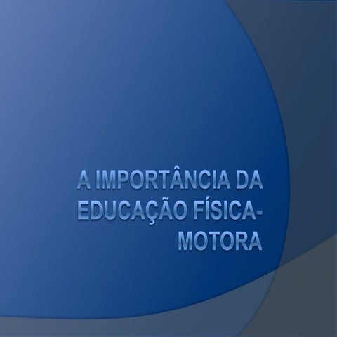 Educação motora