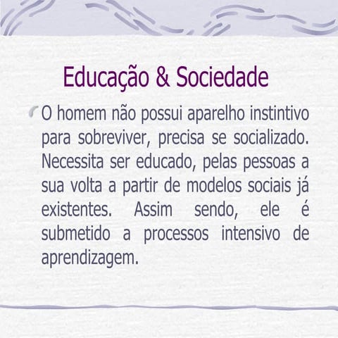 Educação na sociedade informática