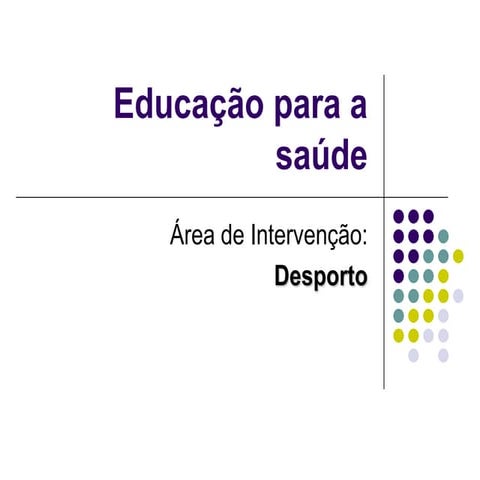 Educacao para a Saúde Desporto 3