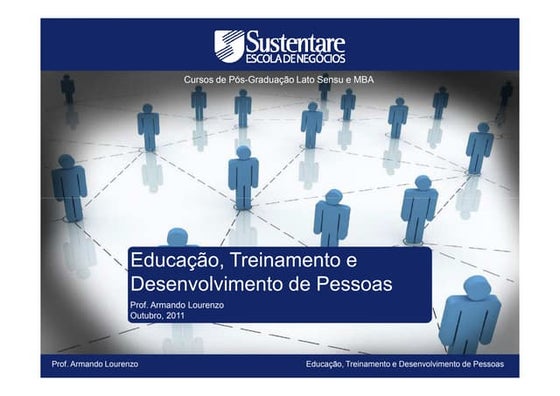 Educação, Treinamento e Desenvolvimento de Pessoas