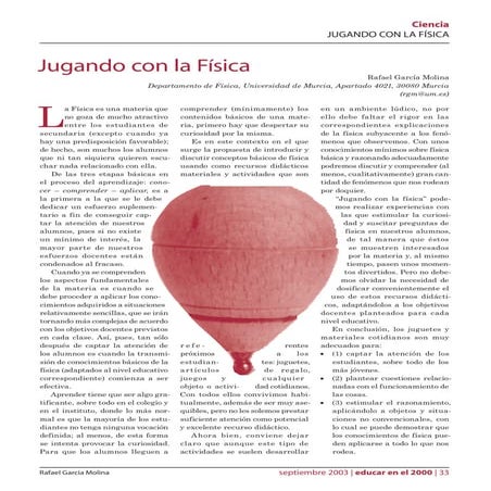 Educar2000(2003)33 jugando fisica