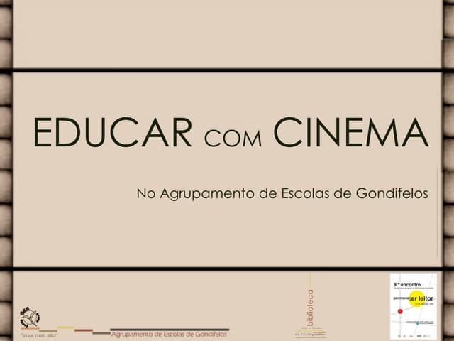 Educar com cinema 