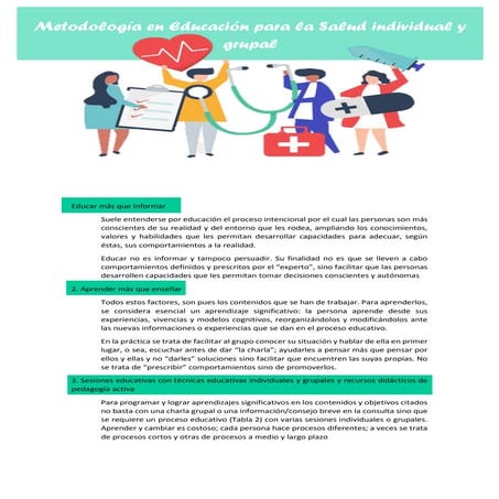 Educar más que informar | PDF