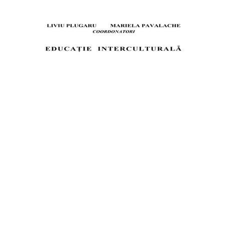 Educatie interculturala