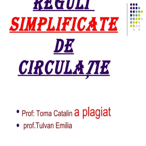 Educatie rutiera | PDF